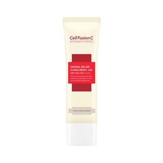 cell fusion c derma relief sunscreen 100 spf 50+ pa++++ 50g