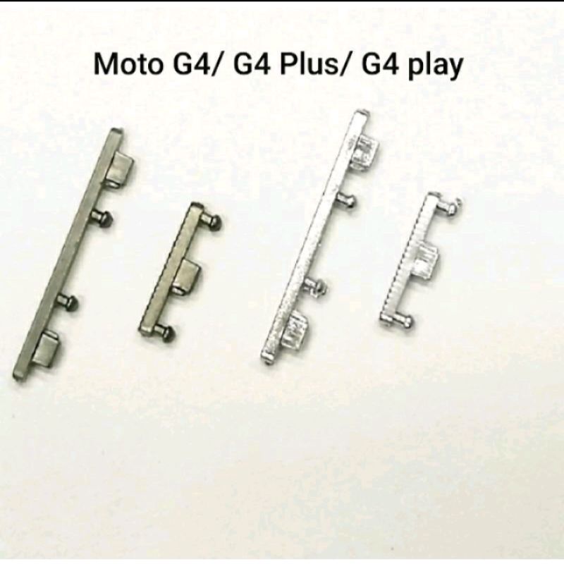 Botão Power e volume externo moto G4/G4 plus/G4 play. Shopee Brasil