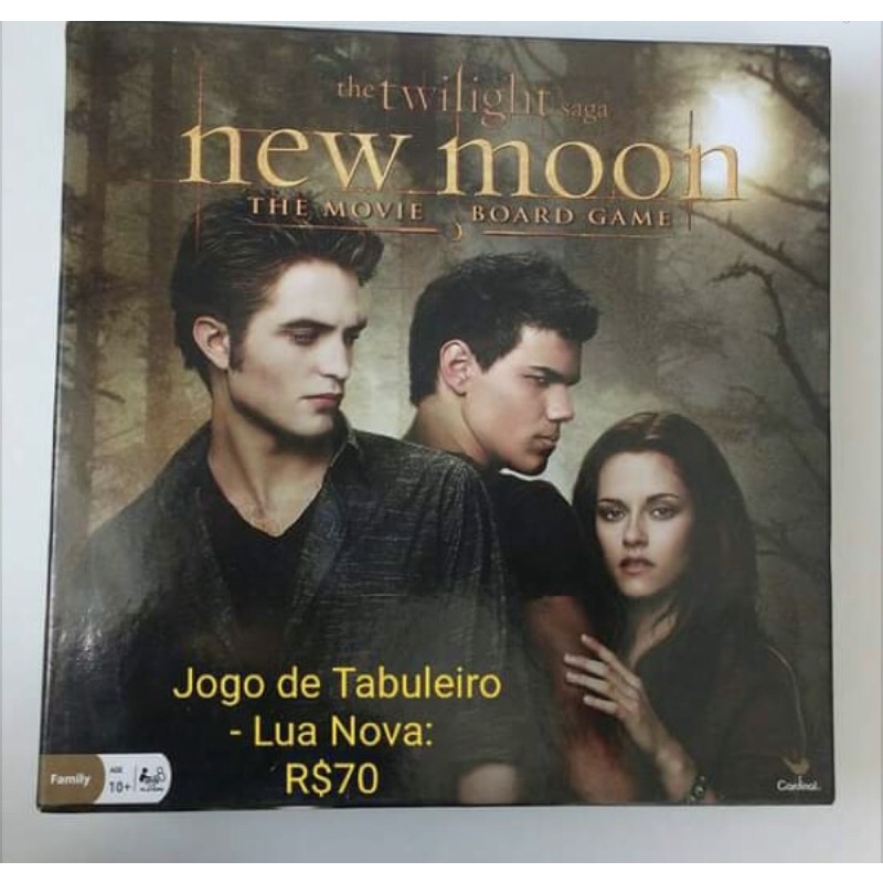 Jogo de tabuleiro - Saga Crepusculo Lua Nova | Shopee Brasil