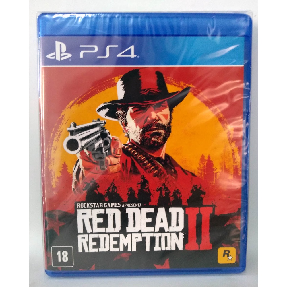 Red Dead Redemption 2 PS4 Mídia Física Novo Lacrado