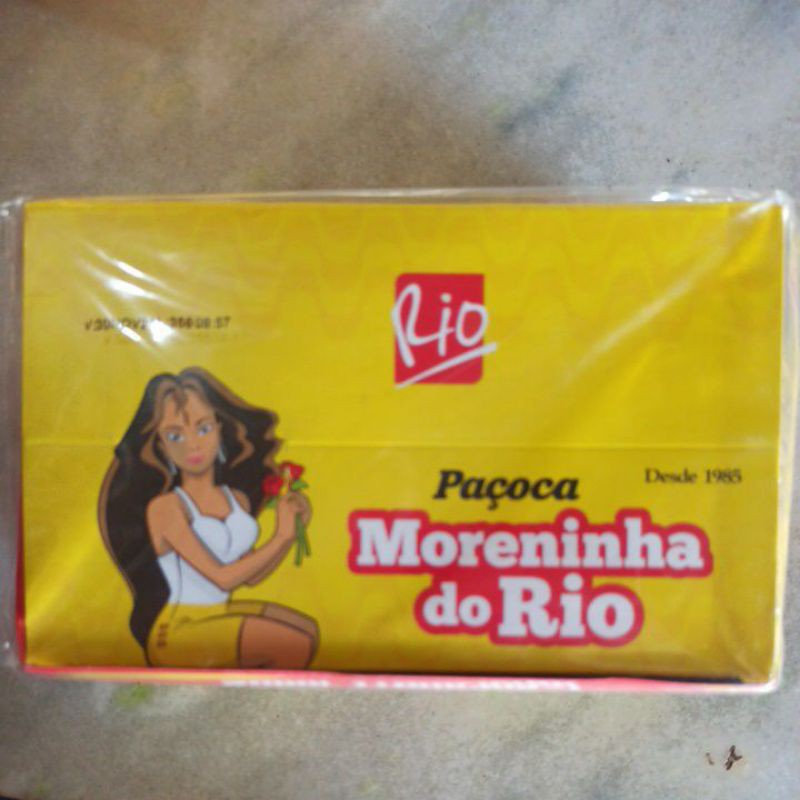 Paçoca Moreninha do Rio - 50 unidades | Shopee Brasil