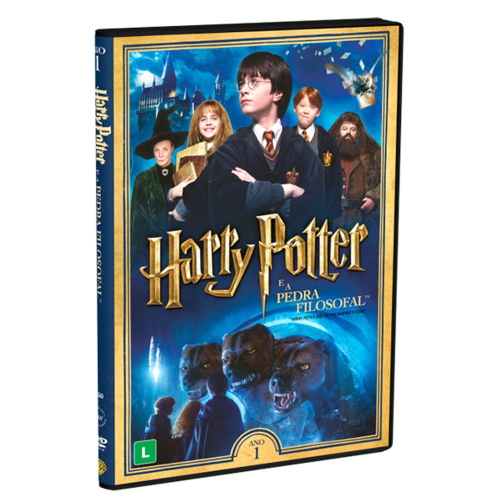 DVD Harry Potter e A Pedra Filosofal (NOVO) Duplo | Shopee Brasil