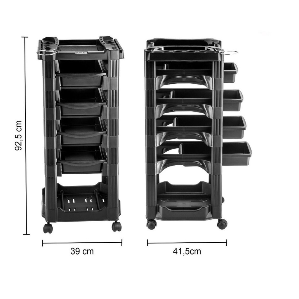 Carrinho Estética Auxiliar Salão de Beleza Cabelereiro Multiuso