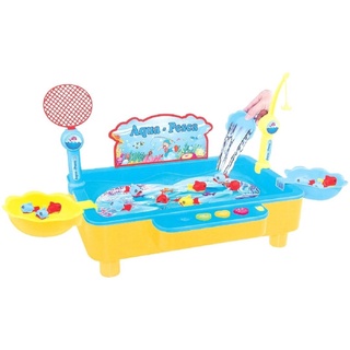 Jogo De Pesca Peixe Brinquedos De Pesca Música Brinquedos Infantis  Brinquedos Educativos De 3 4 5 6 Anos Meninos Meninas 21 Peixes ELKUAIE