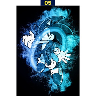 Placa Decorativa - Sonic Mod. 02