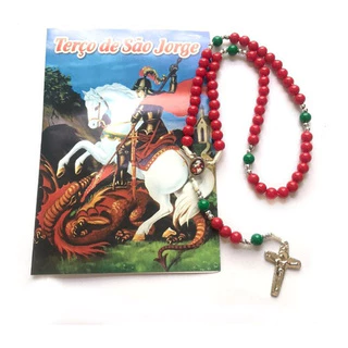 Terço De São Jorge Com Livro De Oração