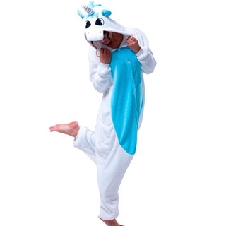 Regenboghorn Pegasus Pikachu Fantasia Unicórnio Pijama Onesie Kigurumi  Macacão