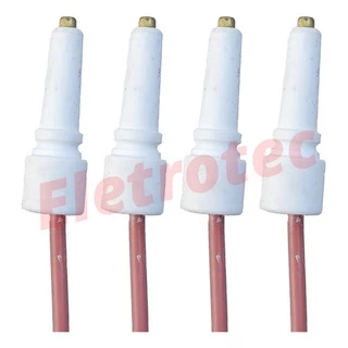 4 Eletrodos Velas De Acendimento Para Fogão Muller em Oferta na Shopee