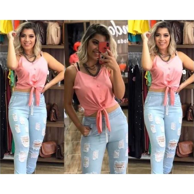 Regata jeans hot sale de amarrar