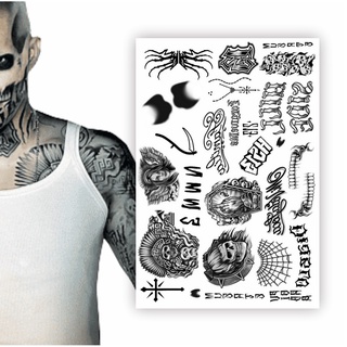 Tatuagem Temporária Fantasia Cosplay Roqueiro - Loja Tatuagem Mania