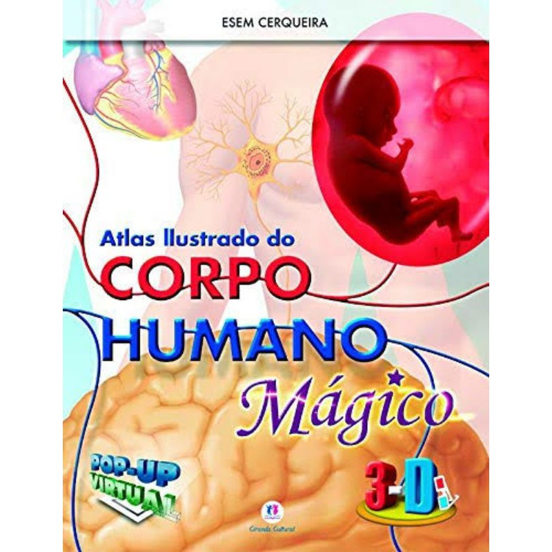 Atlas Ilustrado Do Corpo Humano 3d Shopee Brasil