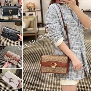 ⭐️ Sra . Chen coach_Women's Saco Com Zíper Virado Nova Sacola De Corpo Cruzado Alças De Ombro Ajustáveis