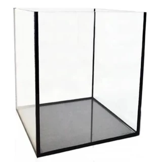 Aquário,Cubo,Nano20x20x20,com,Cascalho,e,Plantas,Artificiais,kit
