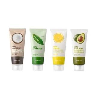 farmstay real deep clear peeling gel 4 types 100ml em Oferta na Shopee