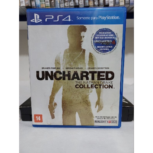 Uncharted The Nathan Drake Collection (Playstation 4) Shopee Brasil