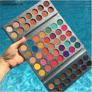 Beauty glazed Paleta Sombras de Olhos Beauty Glazed Mates/Foscas/com Glitter/63 Cores / Sombra de Olhos para Maquiagem