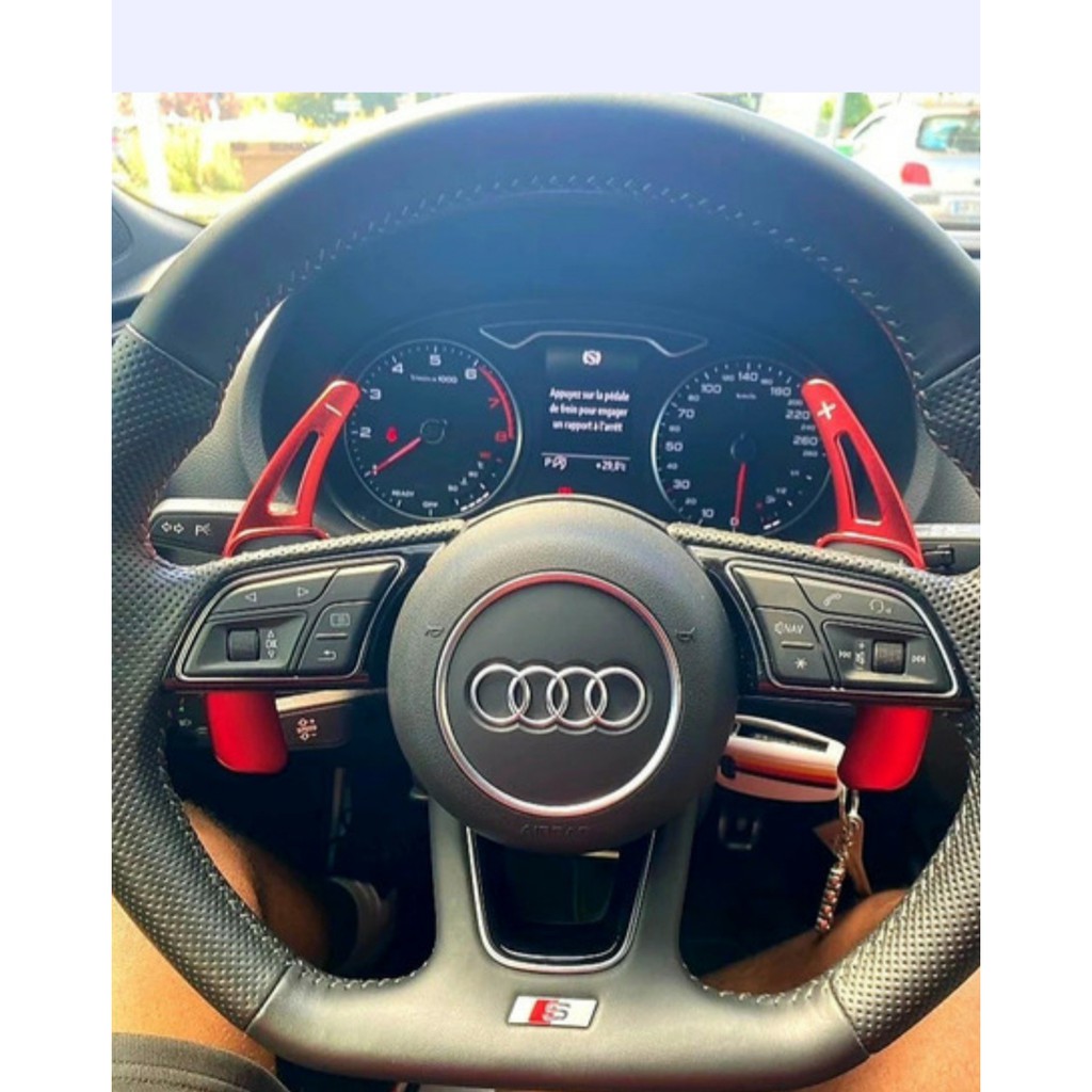 Pá para volante de carro,Para A-u-d-i A7 2019-2020 Extensão do paddle shift  do volante do carro paddle shift do volante de alumínio