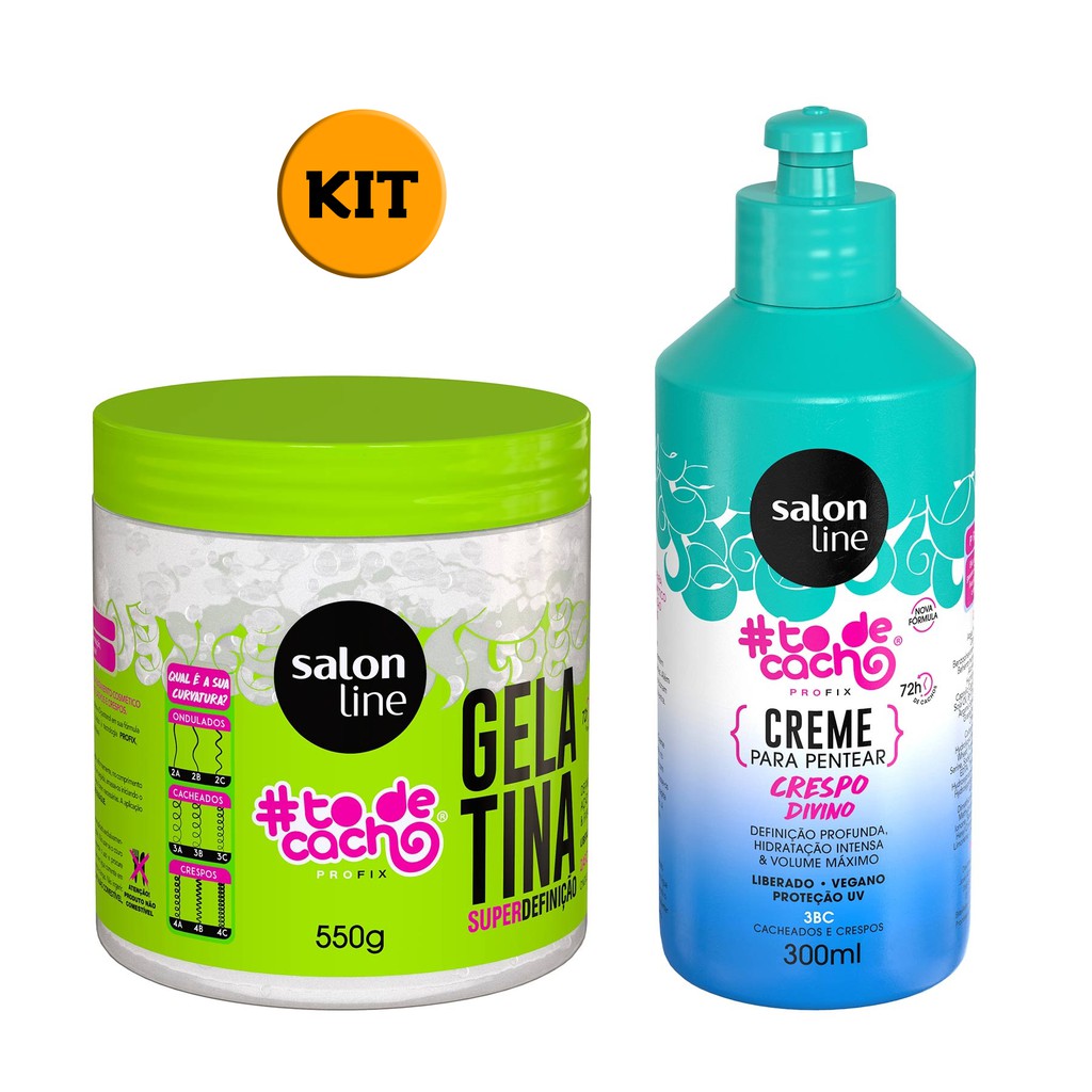 Creme de Pentear Salon Line #TodeCacho Crespo Divino 300ml