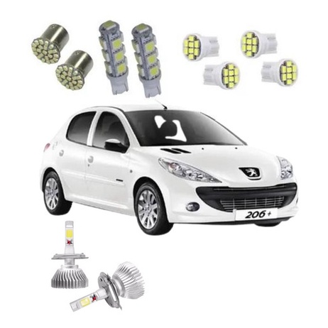 Pack LED PEUGEOT 207 CC (WD_) 1.6 (2010 à 2011) – Pack Ampoules Extérieur main image 1
