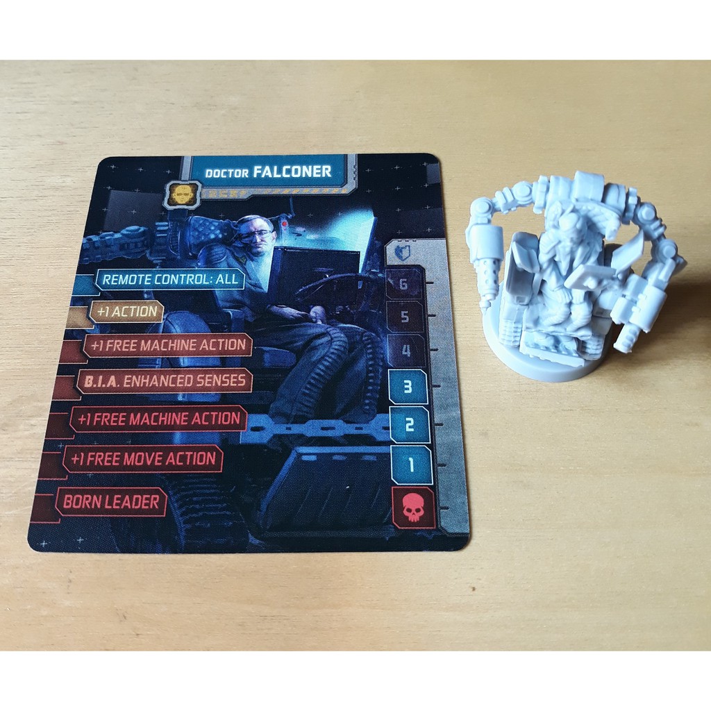 Zombicide Invader / Dark Side Ks Survivor Doctor Falconer Shopee Brasil