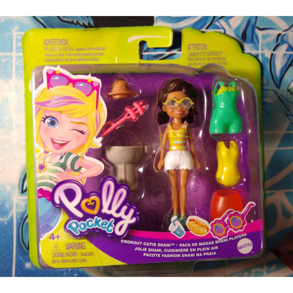 Polly Pocket Pacote de Modas Shani - Bumerang Brinquedos