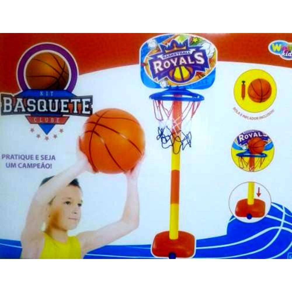 Jogo Brinquedo Basquete com Cesta Bola e Tabela Infantil Crianças - Union  Commerce