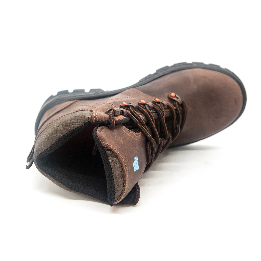 Bota Segurança Couro Parafinado Café Marluvas 75BPR26 CLI CNP CA