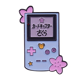 Cardcaptor Sakura Tema Esmalte Alfinete Patch Kero Chan Varinha Mágica  Vedação De Gameboy Broche Crachá Japão Anime Fãs Presente