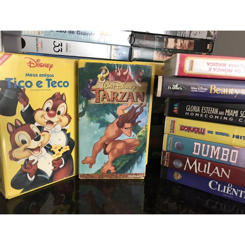 Vhs Original Meus Amigos Tico E Teco