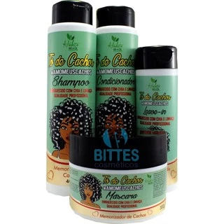 Kit Tô de Cachos Hábito Brasil Cosméticos Memorizador de Cachos