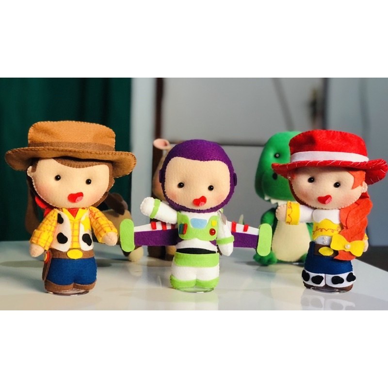 Kit Toy Story de Feltro 5 Personagens