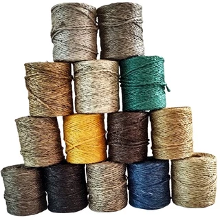 Fio de Sisal 2mm Colorido com Aprox 80m para Artesanatos e Decorações