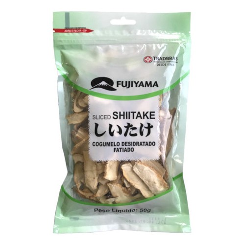 Cogumelo Desidratado Shiitake Shitake 50g - Fujiyama