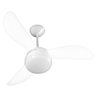 Ventilador de Teto Ventisol Fênix Cristal 3 Pás Transparente Premium