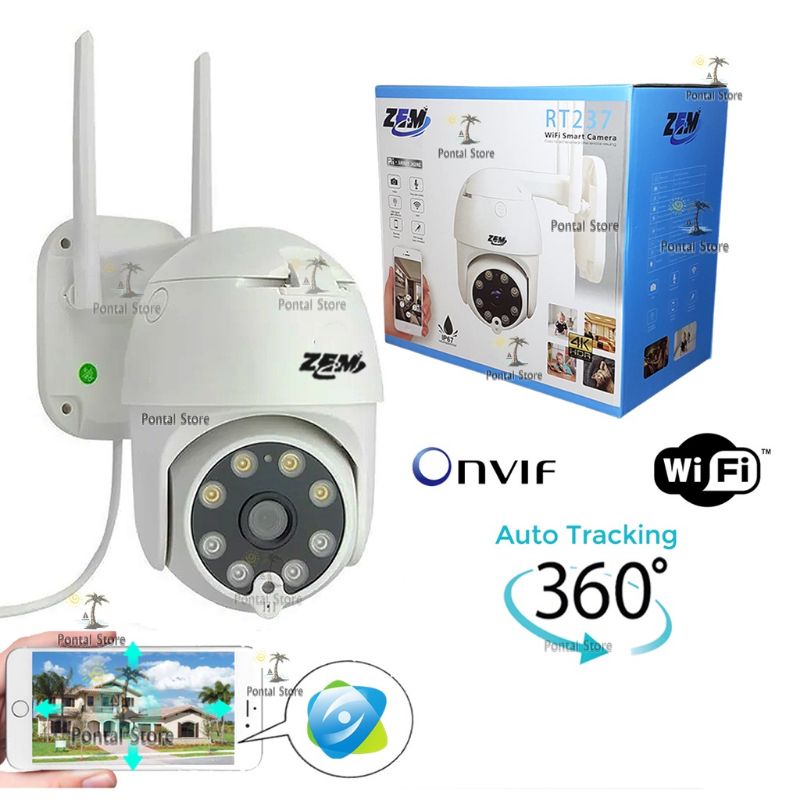 DOME Speed Dome Câmera Ip Externa 360° Prova Dágua Alarme Sonoro