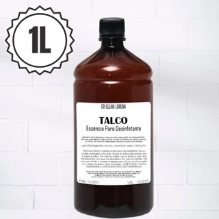 Essência Talco Super Concentrada 1/100 Para Desinfetante