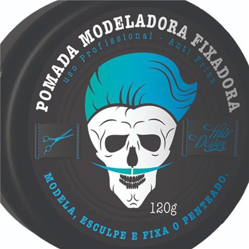Pomada Modeladora Fixadora Hair Design 120g - Muriel