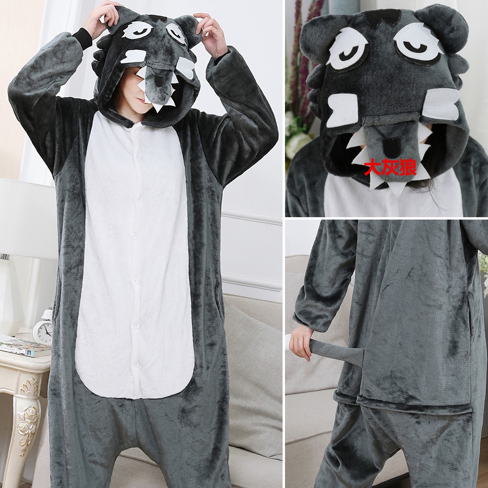 Pijama kigurumi online lobo