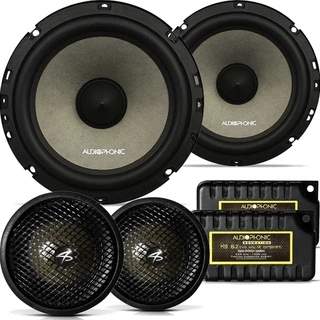 Kit Duas Vias 6 Audiophonic 130w Rms Ks6.2 Crossover Tweeter