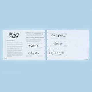 Refil de Folhas do Caderno de Lettering CADERNO INTELIGENTE By Kemily