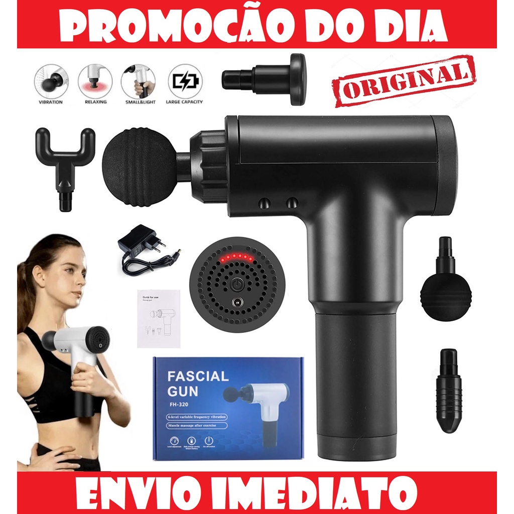 COMPRE 1 LEVE 2] RelaxPower  Massageador Muscular Elétrico - Para