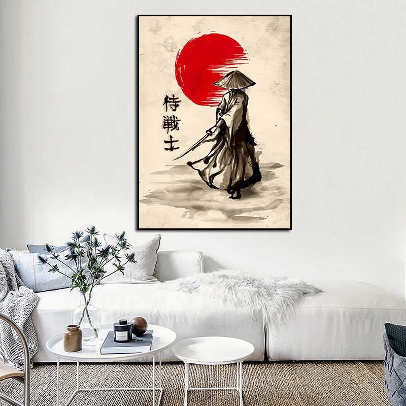 Quadro Samurai Japão Significado Sabedoria Decorativo Moderno Para  Escritório Sala Quarto Canvas - Bimper - Quadro Decorativo - Magazine Luiza