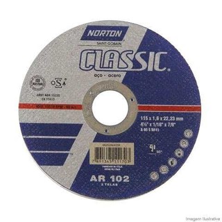 Disco De Corte 4.1/2 X 1/16 X 7/8 Classic - Norton