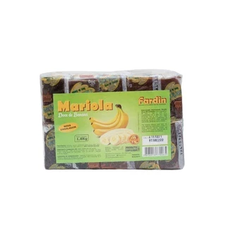 Mariola Doce De Banana Fardim 1,8kg 50 Unidades