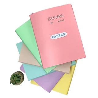 Pasta Catálogo 40 Sacos A4 Clear Book Cores Pastéis Yes