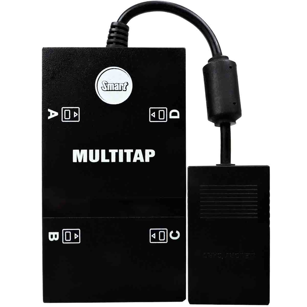 Adaptador de controle de jogo PS2 Muti-Tap 4 Player para console