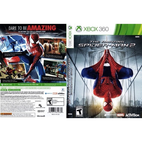 The Amazing Spider-Man 2 P/ XBOX360 (LTU/LT/JTAG/RGH) | Shopee Brasil