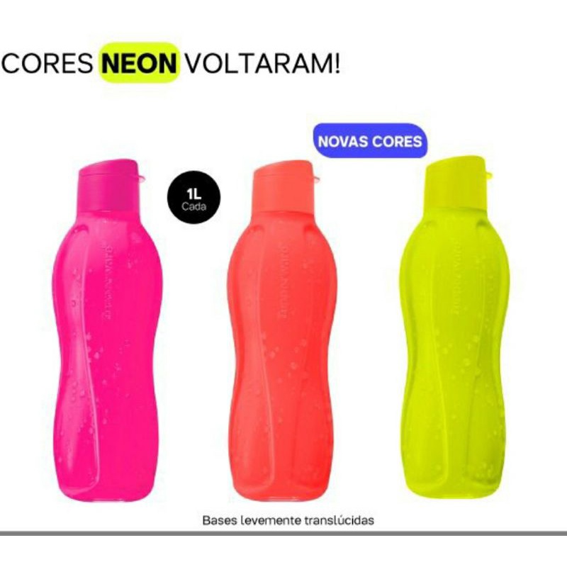 Eco Tupper 1 Litro Neon Tupperware | Shopee Brasil