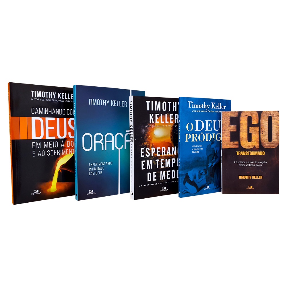 Kit 5 Livros | Coleção Timothy Keller | Shopee Brasil