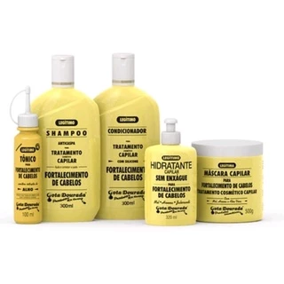 Kit Gota Dourada Fortalecimento Capilar